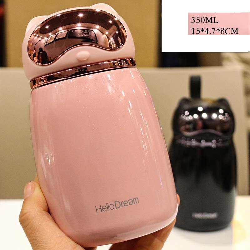 Fashion Creative Thermal Cup Portable And Lovely For Women