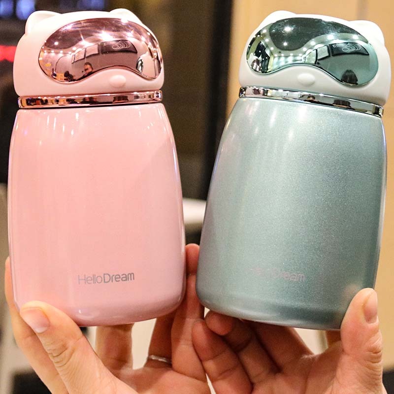 Fashion Creative Thermal Cup Portable And Lovely For Women