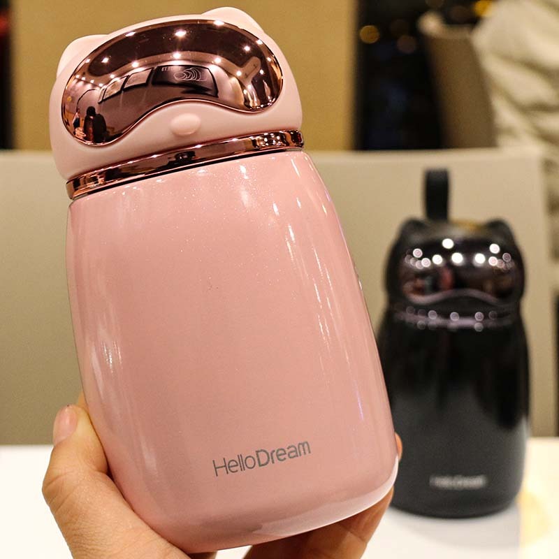 Fashion Creative Thermal Cup Portable And Lovely For Women